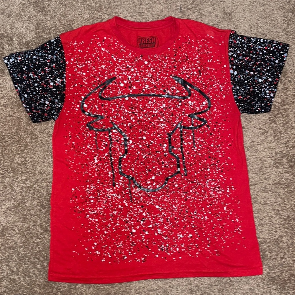 Chicago Bulls style T-shirt size large
